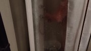 Hot sexy stepsister in village shower. Caught she's masturbate pussy