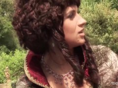 Sweet blonde girl wants more than one hard cock