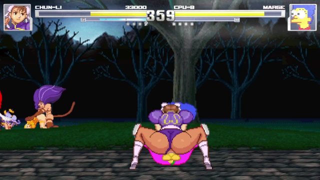 Chun li vs Marge (Mugen)