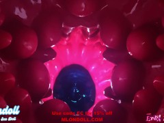 3D waifu enjoys her new MLONDOLL sexdoll