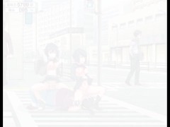 【ヤレぬなら止めてみせよう俺の町 実況】時間停止2Dアニメーションエロゲー。巨乳アイドル,先生,OL,ギャル,J●達が中出しセックスされる。 3/16
