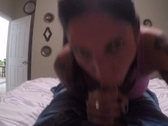 Sloppy blowjob slutty chick takes dick - Screenshot 16 of 16 - Blow Job