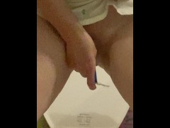 Changing My Tampon At The Camper