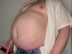 Button up Pump up - Screenshot 7 of 16 - Gay Belly Inflation