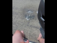 Pissing on the highway