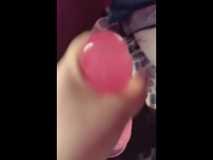 Jerking off my Dildo