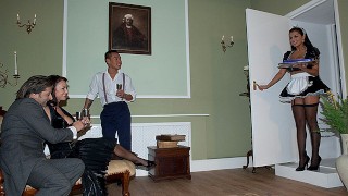 Jasmine Black and Elizabeth Lawrence two pigs with big tits take two cocks