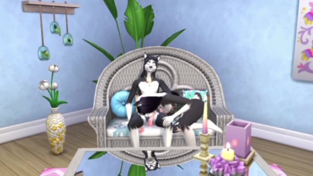 Sex on chair in living room