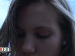 Good fuck in nature with cute Spanish babe Yaiza del Mar