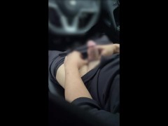 ベランダでオナニーを見せてくれる女性と、車の中から一緒に、、イっちゃう・日本人・野外・エッチ・射精・接写・女性向け - Screenshot 11 of 16 - Japanese