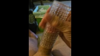 Masterbating с моим рукавом Stroke