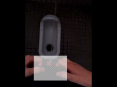 和式トイレで立ちションしたら、全部壁にかかっちゃった - Screenshot 9 of 16 - 立ちション