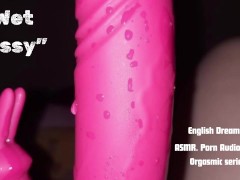 Wet Pussy. Erotic audio porn. Dildo. Raw female moaning. Orgasm.
