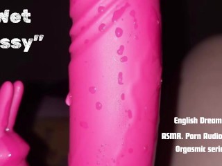 Nasse Muschi. Erotischer Audio-Porno. Dildo. Rohes Weibliches Stöhnen. Orgasmus.