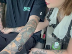 Хиппи-Нимфоманка Путешествует Автостопом По хуям - Screenshot 4 of 16 - Blowjob In Car