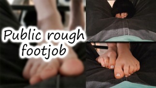 💖Public agressive footjob💖+1000 aura +long relationship💖
