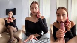 My boyfriend wants me to cheat on him. And tell him on the phone how I got fucked in the throat.