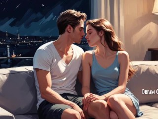 Эротическая ролевая игра ASMR. Сестра лучшей подруги хочет тебя трахнуть. Ф4М. громкие стоны. оргазм.