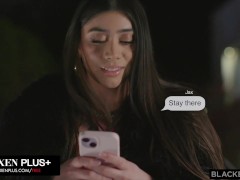 VIXENPLUS BBC-hungry goddess Violet devours Jax' hard cock 2/16