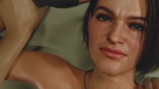 Jill Valentine gets her pussy fucked raw for the first time