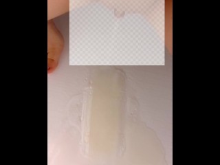 I tried to Soaking a Napkin with Pee