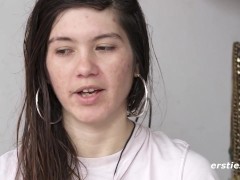 Ersties - L.A. babe Julia bathes with an anal plug