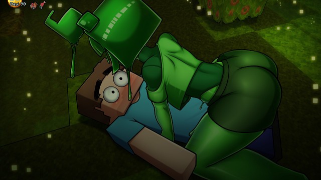 Майнкрафт порно. ХорниКрафт. ВСЕ СЕКС СЦЕНЫ со SlimeGirl [0.21]