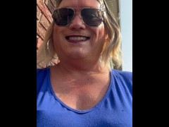 Having fun smoking a the hotel