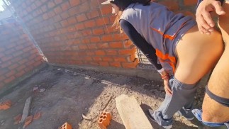 Nymphomaniac Argentine engineer fucking with a worker in Cordoba