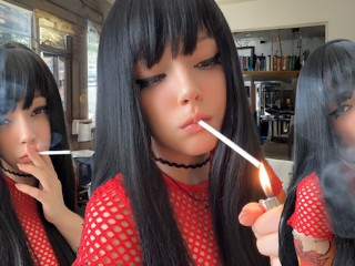 Sexy Succubus Smoker Putting her Spell on you (Full Vid on my OnlyFans/ManyVids)