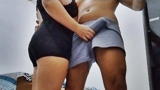 DRY FUCK идеальная задница трется о член раком DRYHUMPING - FREE WV