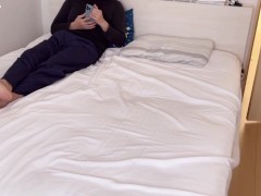 【人妻個人撮影】「気持ち良いにゃ…♡」純粋無垢なむちむ猫ちゃんにエロいことを教育して快楽に溺れさせる(素人日本人カップル/主観/フェラ./手マン/キス/バック/乳首舐め/デカ尻/巨乳/コスプレ - Screenshot 1 of 16 - 日本人 カップル