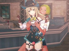 【原神 綺良々(麗しき怪傑ver)】3Dエロアニメーション(背後乳揉み⇒手マン⇒手コキ⇒フェラ⇒セックス) 1/16