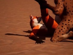 Hyena and Fox: A Day Full of Joy and Fun