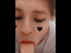 Tgirl Blowjob and Facial Compilation