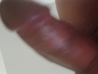 My Hard Erect Cock Ejaculating..