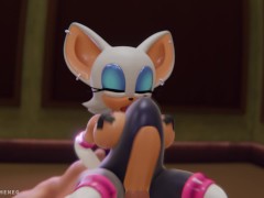 Rouge the Bat  fucked hard - Screenshot 13 of 16 - Animation