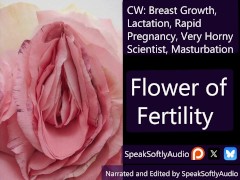 Nerdy Scientist Growth Massive Tits and Pregnant Belly And Masturbates F/A