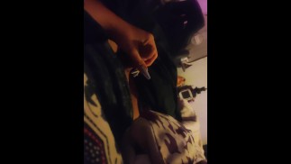 Watch me play with my lady cock