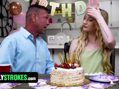 Deviant Stepdaddy Deflowers His Teen Step Daughter On Her 18th Birthday - Screenshot 3 of 16 - Teamskeet