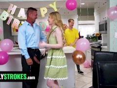 Deviant Stepdaddy Deflowers His Teen Step Daughter On Her 18th Birthday - Screenshot 5 of 16 - Taboo