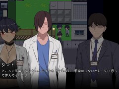 【#02 NTR Office実況(体験版)】会社の爆乳女同僚が野外でたくさんの男達にぶっかけ中出しされる。(OL寝取られアニメーションRPGエロゲー。) - Screenshot 7 of 16 - Office Hentai