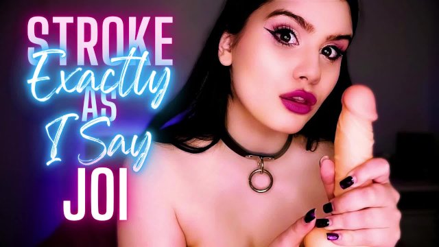 Stroke Exactl As I SAY JOI - FemDom POV, Female Domination, Jerk Off Instruction, Cum Countdown