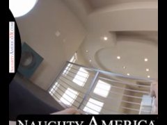 Blonde Babe Gives Crush An Opportunity To Indulge