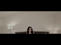 TRANSVR - Grace Iris Gives A Sexy Footjob On POV Video