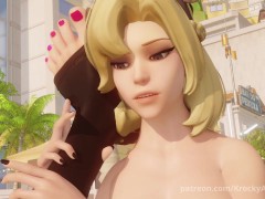 Mercy x Juri Beach fun!
