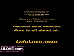 Big tits babe masturbates & queefs & takes doggystyle creampie fucking on live cam show - Lelu Love