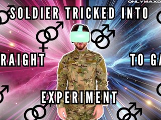 士兵被骗进入直接同性恋实验