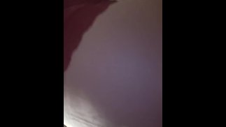 Rubbing myself in lotion playing with my huge boobs