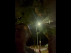 港女夫妻街外脫掉衣服玩露出口交過程 - Screenshot 15 of 16 - Asian